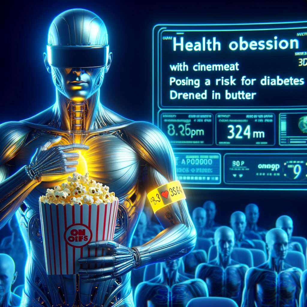 Popcorn Gesundheitswahn oder buttergetränktes Kino-Diabetes-Risiko